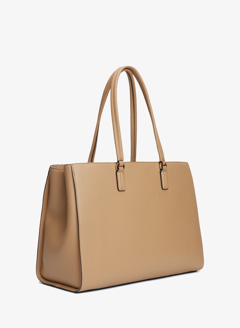TOMMY HILFIGER TH Monogram Plaque Tote Bag - Image 3